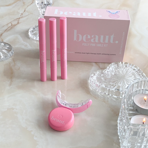 Beaut Teeth Whitening Kit: Polly Pink