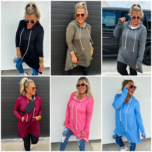 London Thumbhole Pullover Sweatshirt by Blakeley (L/XL)