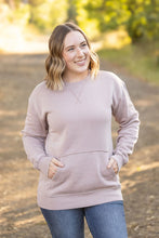 Load image into Gallery viewer, Vintage Wash Pocket Pullover by Michelle Mae (1X) Blush Pebble