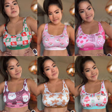 Load image into Gallery viewer, PREORDER JadyK Arya Printed Bra - Winter Edition (extras loaded)