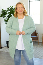 Load image into Gallery viewer, Madison Cozy Cardigan By Michelle Mae Sage/Blue (Large)