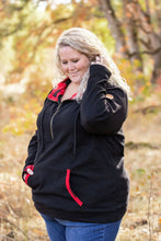 Load image into Gallery viewer, Avery Buffalo Plaid Black Pullover by Michelle Mae (Large &amp; 2X)