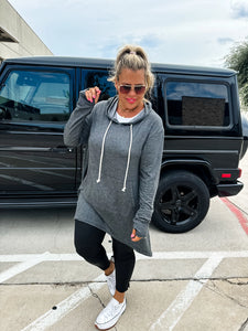 London Thumbhole Pullover Sweatshirt by Blakeley (Black L/XL)