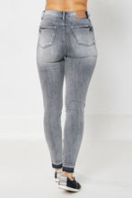 Load image into Gallery viewer, HW Tummy Control Release Hem Skinny GREY Judy Blue Jeans 88792