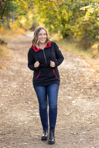 Avery Buffalo Plaid Black Pullover by Michelle Mae (Large & 2X)