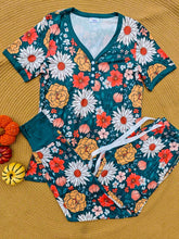 Load image into Gallery viewer, Fall Pajama Jogger Set (Boho Floral)
