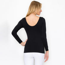 Load image into Gallery viewer, Seamless Reversible Long Sleeve Top