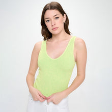 Load image into Gallery viewer, Reversible Stonewashed Ribbed Tank (Options)