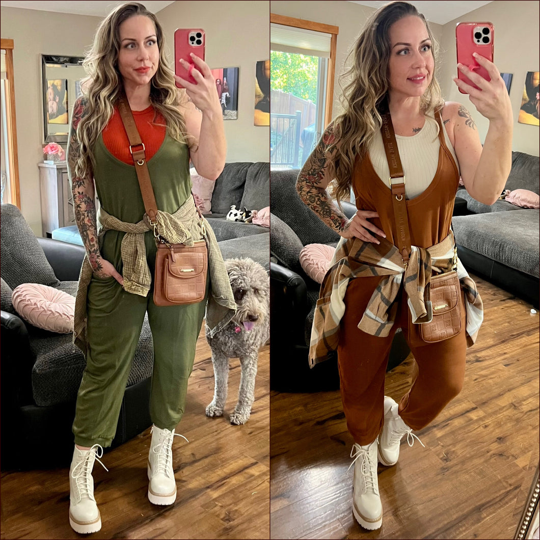 Becky Jumpsuit W/Pockets (options)