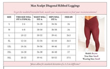 Load image into Gallery viewer, Max Sculpt Crossover Ribbed Leggings BLACK by WLM