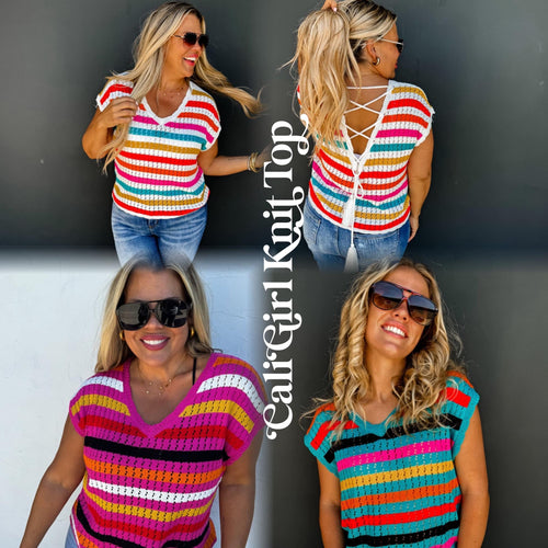 PREORDER Cali Girl Knit Top by Blakeley CLOSES 5/1