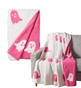 PREORDER Pink Ghost Soft Blanket