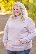 Load image into Gallery viewer, Vintage Wash Pocket Pullover by Michelle Mae (1X) Blush Pebble