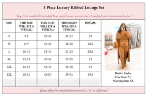 Linden Luxury 3pc Lounge Set IN STOCK