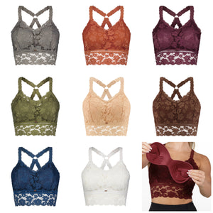 Juliette Deluxe Lace Bra by JadyK - Solids (8 colors) CLOSE 10/11 Quick Order