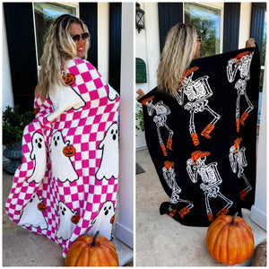 Halloween Cloud Blankets by Blakeley