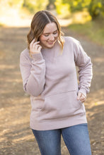 Load image into Gallery viewer, Vintage Wash Pocket Pullover by Michelle Mae (1X) Blush Pebble