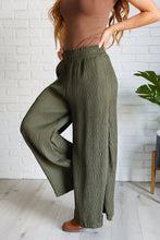 Load image into Gallery viewer, Harmony High Rise Wide Pants in Olive