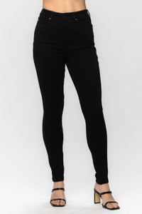 Judy Blue Black Tummy Control Classic Skinny Jeans (size 0, & 3)