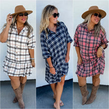 Load image into Gallery viewer, PREORDER Blakeley Maxwell Plaid Dress CLOSES 10/25 8pm CST