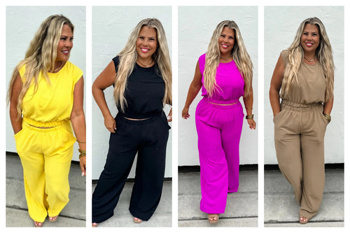 PREorder Jessica Summer Pant Set by Blakeley Closes 3/27