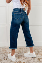 Load image into Gallery viewer, Janice High Rise Button Fly Wide Leg Crop Jeans