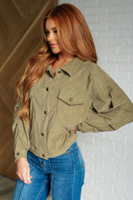 Load image into Gallery viewer, Primrose Corduroy Jacket in Olive