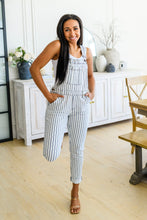 Load image into Gallery viewer, Railroad Stripe Overalls