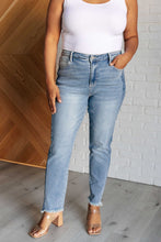 Load image into Gallery viewer, Susan High Rise Side Panel Detail Slim Jeans