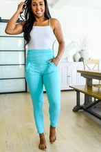 Load image into Gallery viewer, Pleated Waist Jogger Pocket Leggings (Color Options)