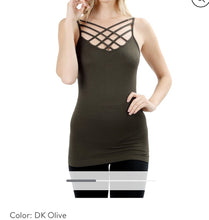 Load image into Gallery viewer, Criss-Cross Cami Tank (Options)