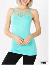 Load image into Gallery viewer, Criss-Cross Cami Tank (Options)