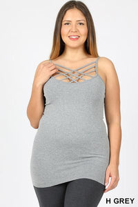 Criss-Cross Cami Tank (Options)