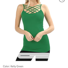 Load image into Gallery viewer, Criss-Cross Cami Tank (Options)